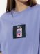 Жіноча футболка оверсайз 42 колір бузковий ЦБ-00219241 SKT000906774 фото 2