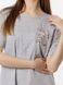 Женская ночная рубашка 50 цвет серый ЦБ-00218708 SKT000905101 фото 2