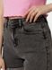 Жіночі короткі джинсові шорти 40 колір темно-сірий ЦБ-00216179 SKT000900135 фото 2