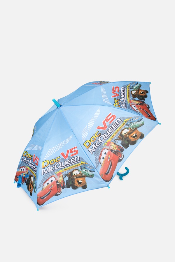 Зонтик трость для мальчика цвет голубой ЦБ-00255522 SKT001007494 фото