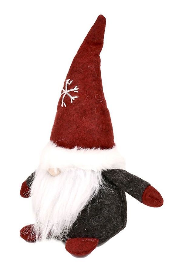 Новогодняя фигура "Gnome" (Гном), 21 см. ЦБ-00286374 фото