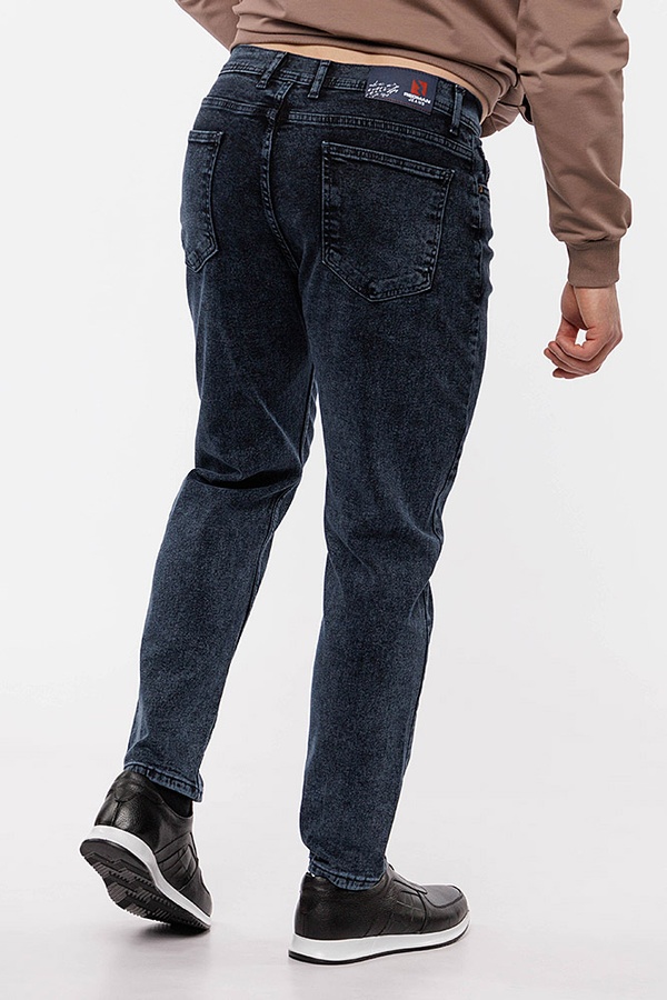 Чоловічі джинси бойфренд 42 колір темно-синій ЦБ-00210858 SKT000891095 фото