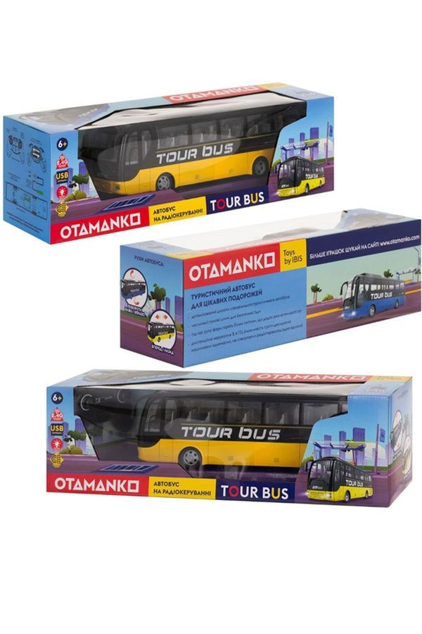 Машинка OTAMANKO Автобус на радиоуправлении &laquo;TOUR BUS&raquo; OTAMANKO 532.02.54 ЦБ-00282937 фото