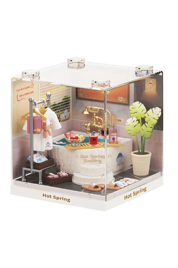Конструктор-румбокс MINI HOUSE серії &laquo;Інтер'єр Міні&raquo; &ndash; ТЕРМАЛЬНА КУПАЛЬНЯ MINI HOUSE 8041 ЦБ-00296708 фото