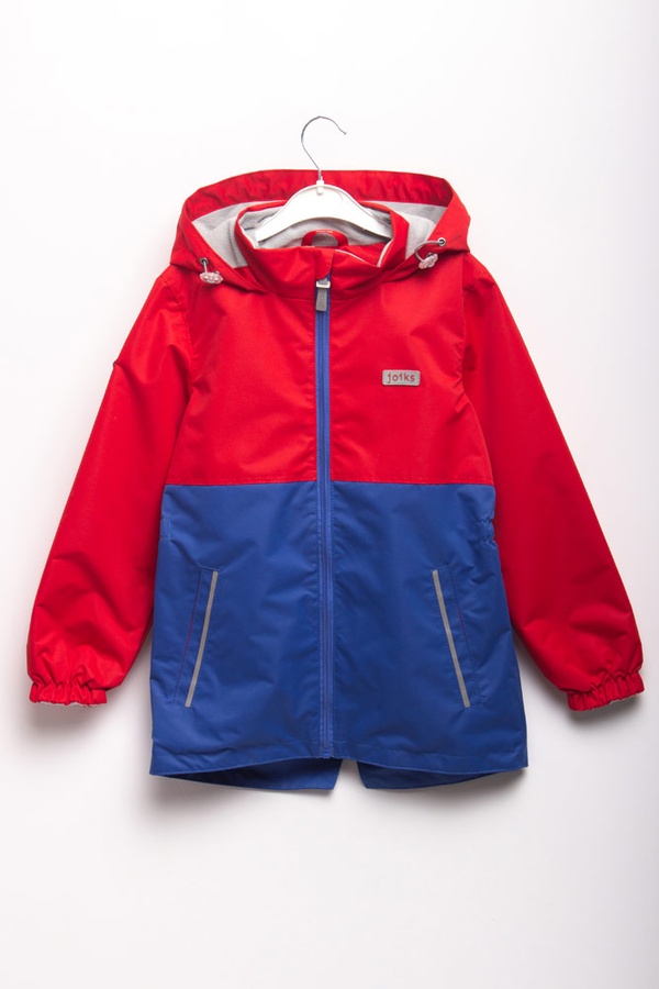 Куртка коротка на хлопчика 128 колір червоно-синій ЦБ-00151330 SKT000516312 фото