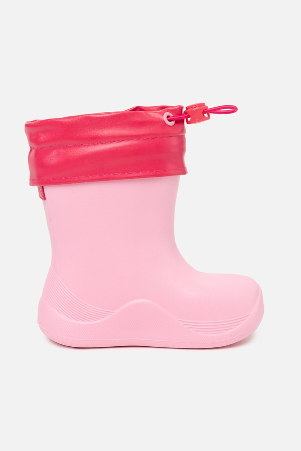 Гумові чоботи для дівчинки 24 колір рожевий ЦБ-00236841 SKT000953042 фото