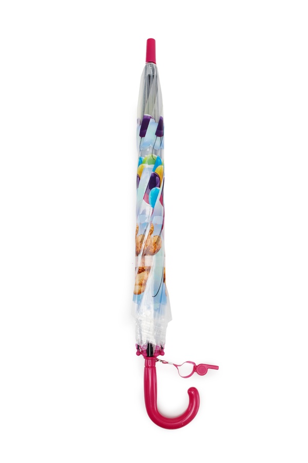 Прозора парасолька для дівчинки колір рожевий ЦБ-00249350 SKT000991105 фото