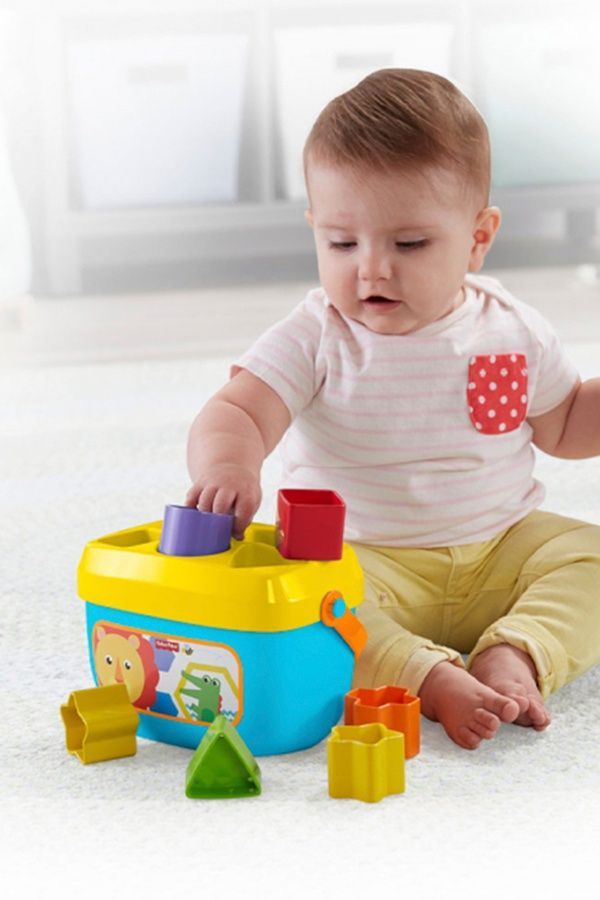 Відерце з кубиками "Яскраве" Fisher-Price FFC84 ЦБ-00116902 фото