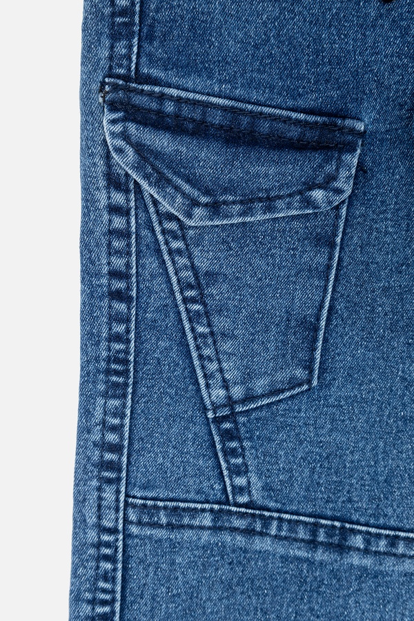 Джогери джинсові для хлопчика 116 колір синій ЦБ-00243733 SKT000969202 фото