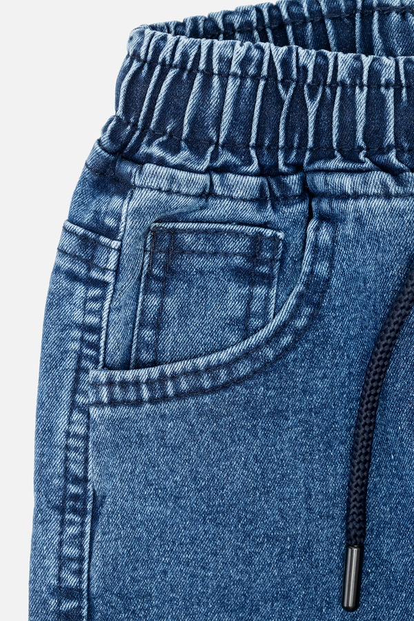 Джогеры джинсовые для мальчика 116 цвет синий ЦБ-00243733 SKT000969202 фото