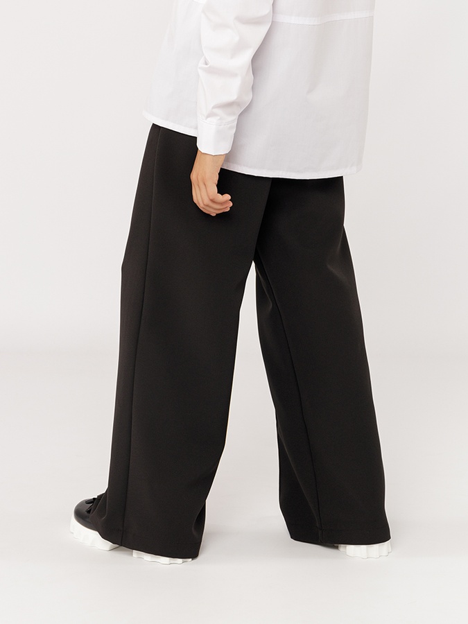 Штани для дівчинки 122 колір чорний ЦБ-00221729 SKT000913479 фото