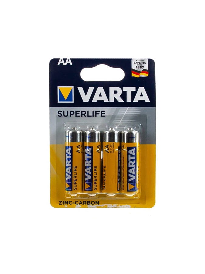 Батарейки VARTA SUPERLIFE, цена за 1 шт. цвет разноцветный ЦБ-00150114 SKT000512812 фото