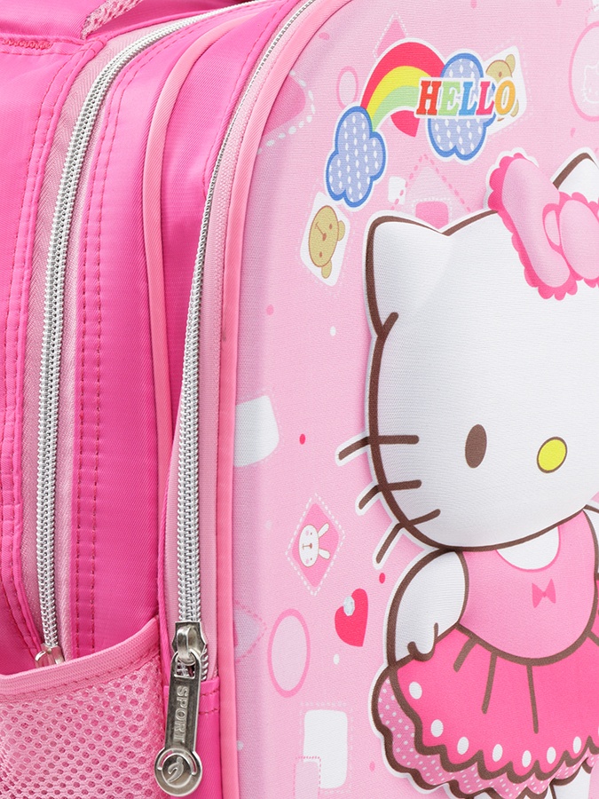 Портфель шкільний з 3D принтом Hello Kitty колір рожевий ЦБ-00226403 SKT000924216 фото