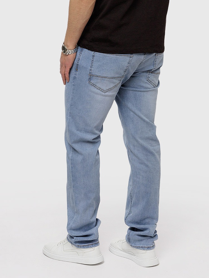 Мужские джинсы регуляр 56 цвет голубой ЦБ-00220232 SKT000909204 фото