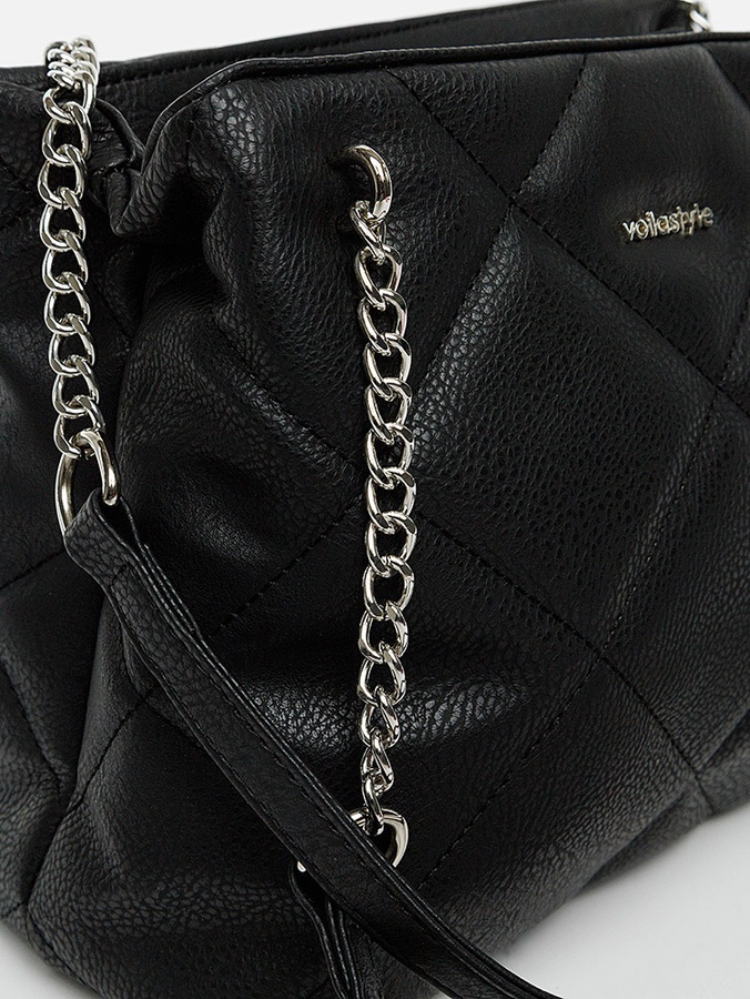 Жіноча сумочка колір чорний ЦБ-00212680 SKT000892236 фото