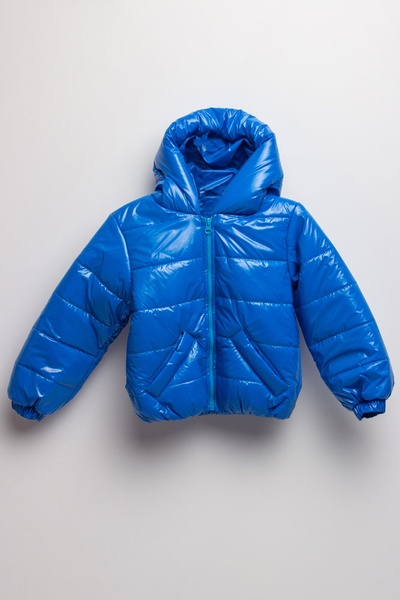 Куртка короткая на мальчика 122 цвет голубой ЦБ-00158233 SKT000536006 фото