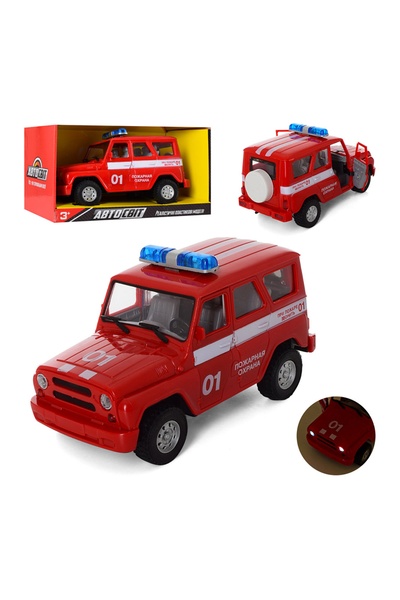 Машинка інерційна пожежна колір різнокольоровий ЦБ-00156743 SKT000531882 фото
