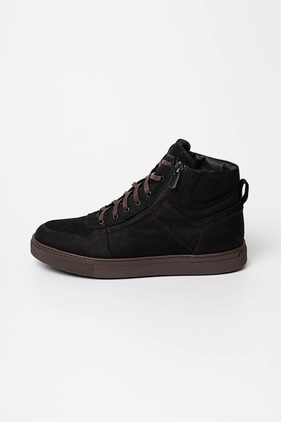Чоловічі черевики 42 колір темно-коричневий ЦБ-00196216 SKT000858801 фото