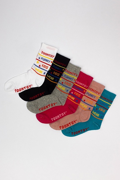 Набор носков для девочки 27-30 цвет разноцветный ЦБ-00158813 SKT000537708 фото