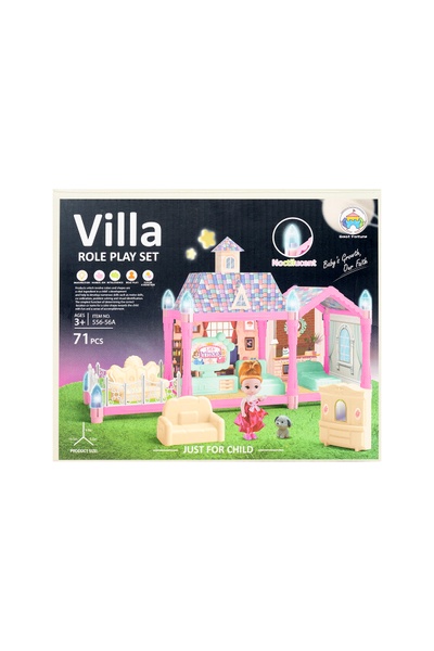 Ігровий будиночок для ляльок колір різнокольоровий ЦБ-00231672 SKT000937037 фото