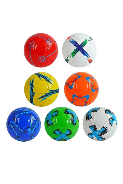 М’яч футбольний колір різнокольоровий ЦБ-00254873 SKT001006082 фото