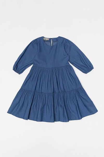 Джинсова сукня для дівчинки 152 колір синій ЦБ-00190618 SKT000843127 фото
