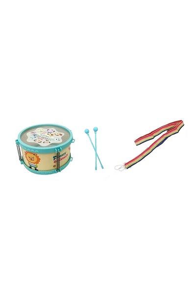 Музичний інструмент - барабан колір різнокольоровий ЦБ-00248413 SKT000989372 фото