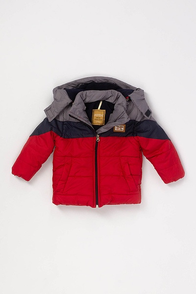 Куртка на мальчика 110 цвет красный ЦБ-00137792 SKT000485573 фото