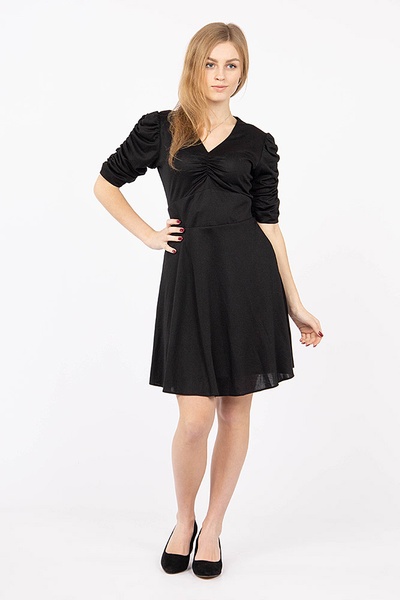 Сукня жіноча 40 колір чорний ЦБ-00182323 SKT000603742 фото