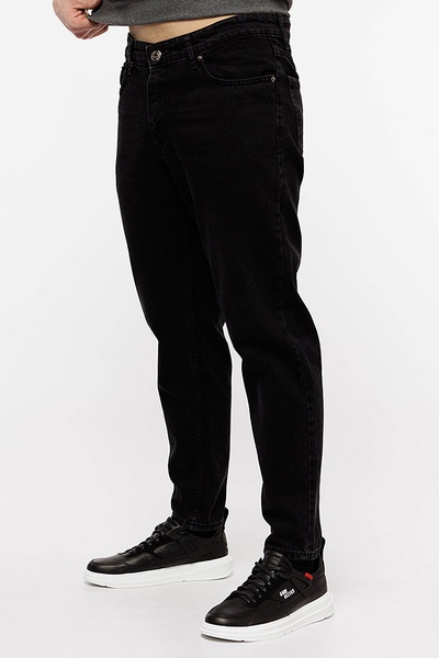 Чоловічі джинси 56 колір чорний ЦБ-00203633 SKT000874448 фото