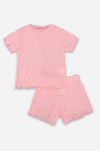 Піжама для дівчинки 146 колір рожевий ЦБ-00249131 SKT000990805 фото