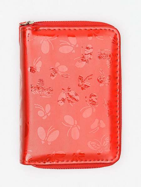 Гаманець для дівчинки колір червоний ЦБ-00219780 SKT000908034 фото