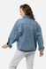 Жіноча джинсова куртка 42 колір блакитний ЦБ-00245188 SKT000980740 фото 4