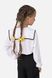 Блуза с длинным рукавом для девочки 134 цвет белый ЦБ-00251241 SKT000996273 фото 4