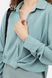 Женская блуза с длинным рукавом 48 цвет мятный ЦБ-00242168 SKT000963765 фото 6