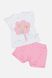 Костюм с шортами на девочку 68 цвет розовый ЦБ-00193733 SKT000852820 фото 1