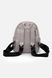 Жіночий рюкзак колір сірий ЦБ-00244026 SKT000970051 фото 4