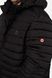 Чоловіча куртка 58 колір чорний ЦБ-00194549 SKT000854607 фото 2