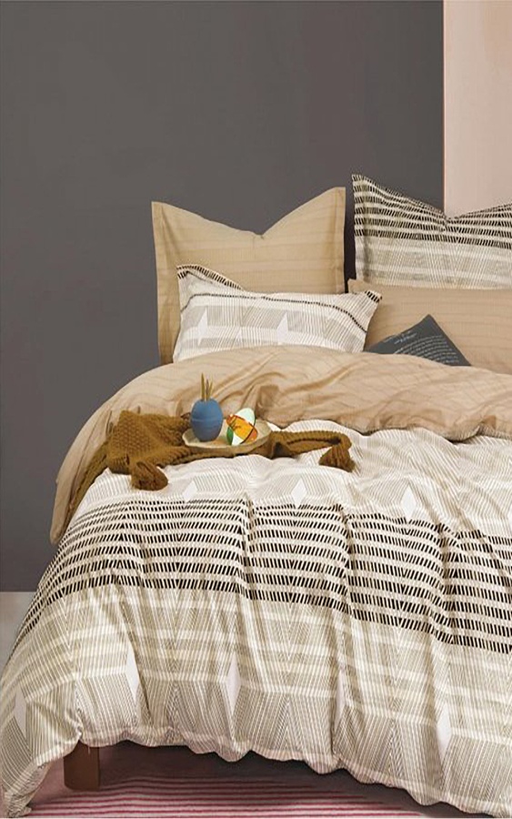 Комплект постельного белья евро ранфорс цвет разноцветный ЦБ-00199930 SKT000867153 фото
