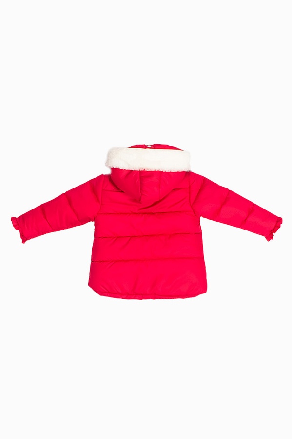 Куртка коротка на дівчинку 92 колір малиновий ЦБ-00177294