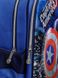 Школьный портфель с 3D принтом героя комиксов - Капитан Америка цвет синий ЦБ-00226404 SKT000924217 фото 2