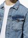 Мужская джинсовая куртка 42 цвет голубой ЦБ-00213714 SKT000894472 фото 2