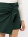 Женские шорты-юбка 42 цвет темно-зеленый ЦБ-00227837 SKT000927621 фото 2