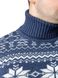 Мужской свитер 48 цвет голубой ЦБ-00233280 SKT000941171 фото 3