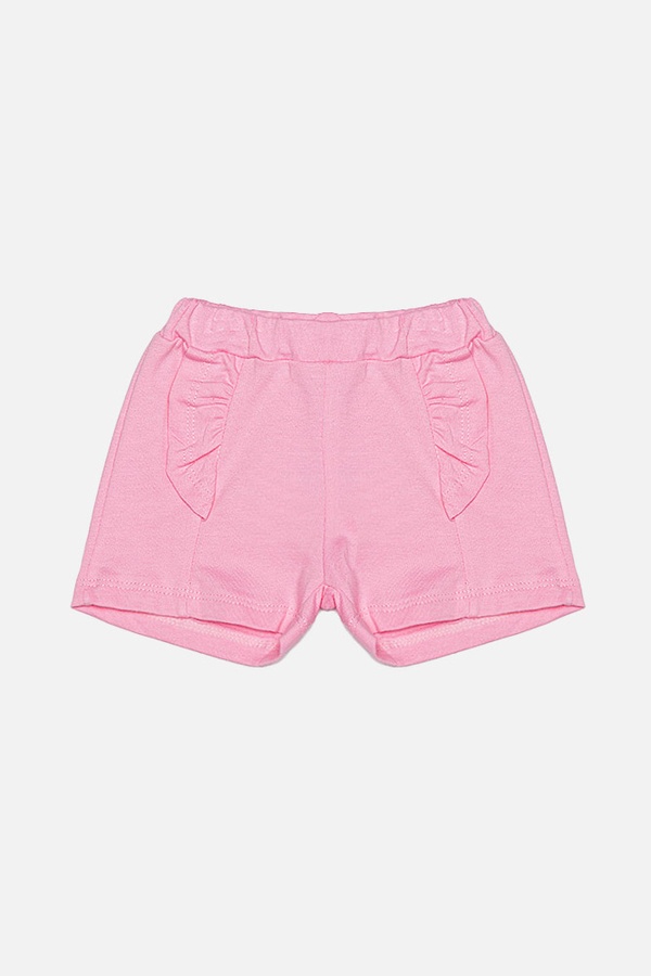 Костюм з шортами на дівчинку 68 колір рожевий ЦБ-00193733 SKT000852820 фото