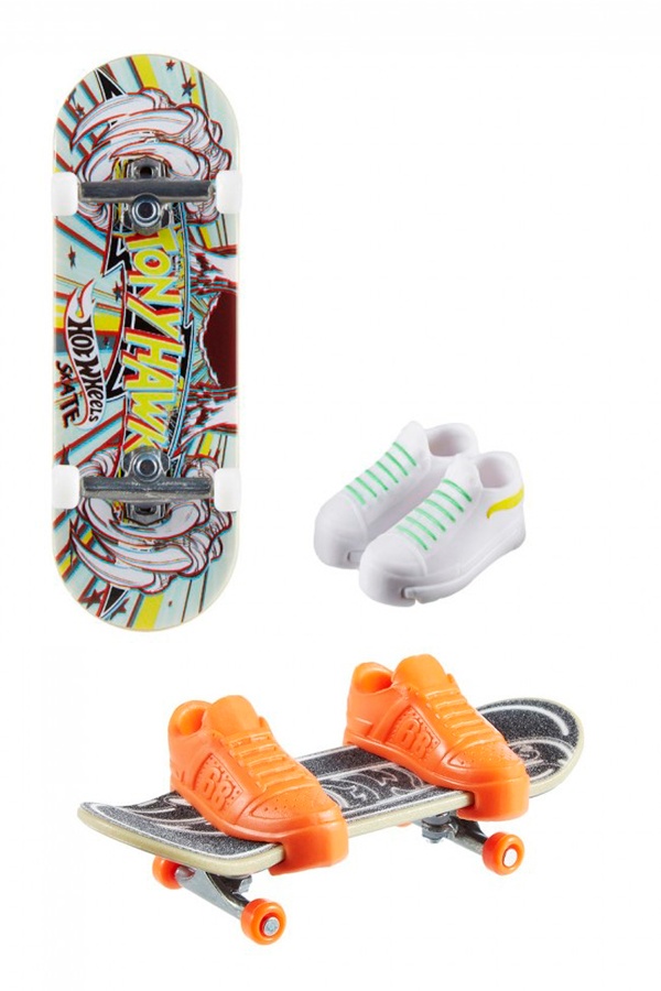 Скейт та взуття для пальчиків Hot Wheels колір різнокольоровий ЦБ-00239753 SKT000959516 фото