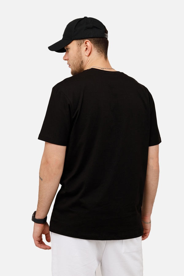 Чоловіча футболка з коротким рукавом 54 колір чорний ЦБ-00250770 SKT000994281 фото