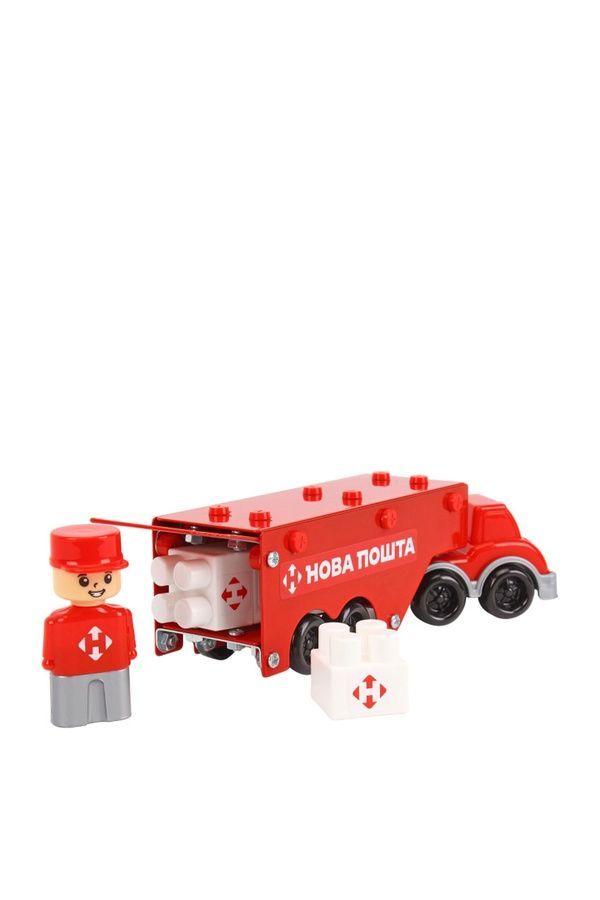 Конструктор металлический Фура Новая почта Technok Toys 1416 ЦБ-00282346 фото