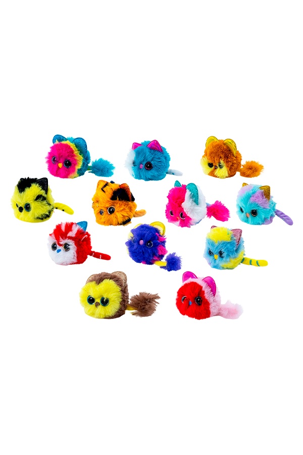 М'яка колекційна іграшка-сюрприз – Тигренята та левенята колір різнокольоровий ЦБ-00238683 SKT000957206 фото