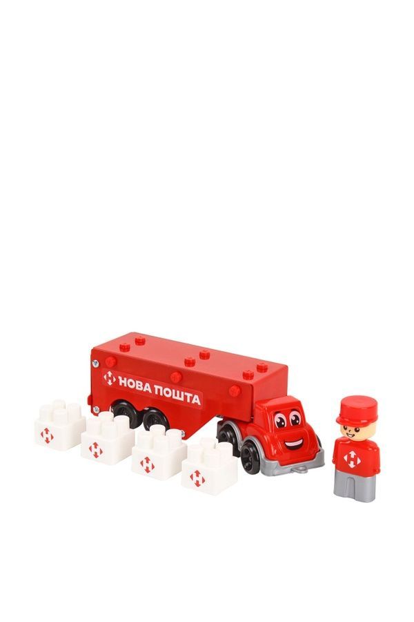 Конструктор металлический Фура Новая почта Technok Toys 1416 ЦБ-00282346 фото